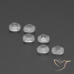 Pedras preciosas de Topázio Branco claro natural de 3.12 ct, Almofada, VVS-VS