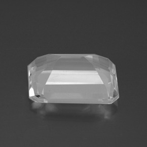 Topázio Branco Natural 8.52ct, Corte Esmeralda, VS
