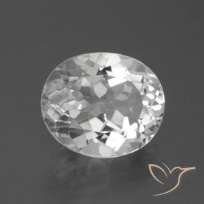Topázio Branco Natural 5.63ct, oval, VVS-VS