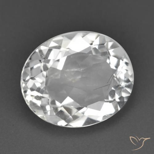 Topázio Branco Natural 5.73ct, oval, VS