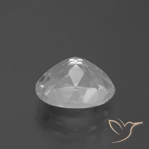 Topázio Branco claro Natural 5.19ct, oval, VVS