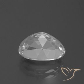 Topázio Branco claro Natural 5.21ct, oval, VVS-VS