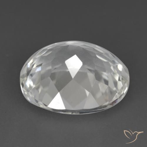 Topázio Branco Natural 5.46ct, oval, VVS-VS