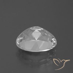 Topázio Branco claro Natural 5.36ct, oval, VVS