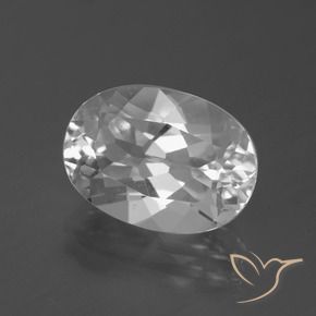 Topázio Branco Natural 5.58ct, oval, VVS
