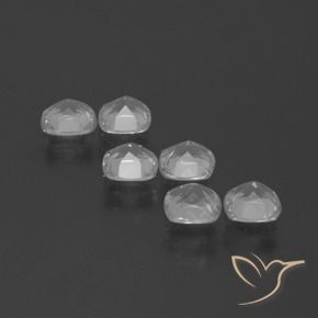 Pedras preciosas de Topázio Branco claro natural de 2.81 ct, Almofada, VVS-VS