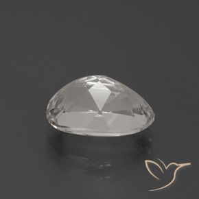 Topázio branco quente Natural 4.58ct, oval, VVS