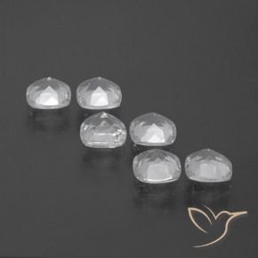Pedras preciosas de Topázio Branco claro natural de 2.71 ct, Almofada, VVS-VS