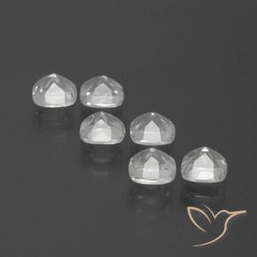 Pedras preciosas de Topázio Branco natural de 3.00 ct, Almofada, VVS-VS