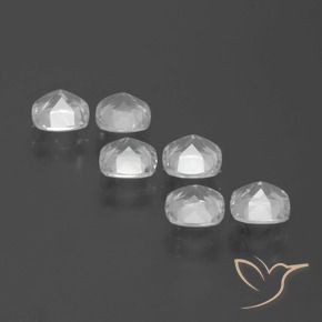 Pedras preciosas de Topázio Branco claro natural de 2.95 ct, Almofada, VVS-VS