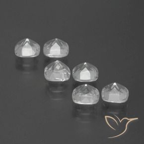 Pedras preciosas de Topázio Branco natural de 2.91 ct, Almofada, VVS-VS