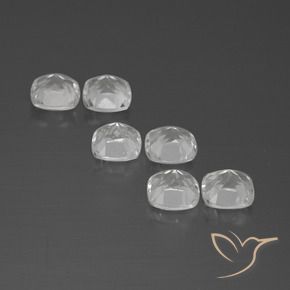 Pedras preciosas de Topázio Branco natural de 3.02 ct, Almofada, VVS-VS