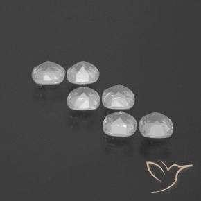 Pedras preciosas de Topázio Branco natural de 3.19 ct, Almofada, VVS-VS