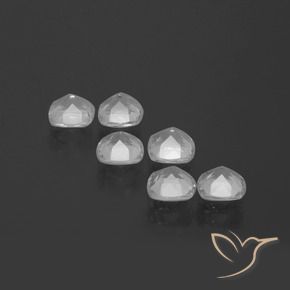 Pedras preciosas de Topázio Branco claro natural de 2.79 ct, Almofada, VVS-VS