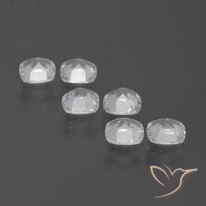 Pedras preciosas de Topázio Branco claro natural de 2.75 ct, Almofada, VVS-VS