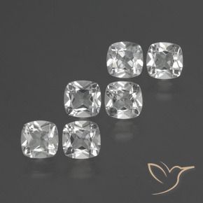 Pedras preciosas de Topázio Branco natural de 2.78 ct, Almofada, VVS-VS
