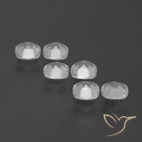 Pedras preciosas de Topázio Branco natural de 2.92 ct, Almofada, VVS-VS