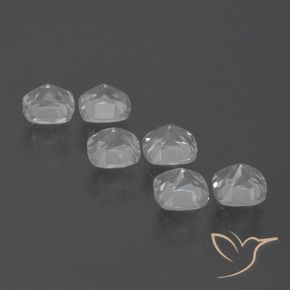 Pedras preciosas de Topázio Branco natural de 2.61 ct, Almofada, VVS-VS