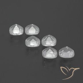 Pedras preciosas de Topázio Branco natural de 2.75 ct, Almofada, VVS-VS