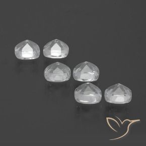 Pedras preciosas de Topázio Branco natural de 2.73 ct, Almofada, VVS-VS