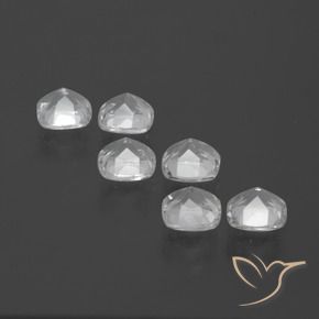 Pedras preciosas de Topázio Branco natural de 3.04 ct, Almofada, VVS-VS