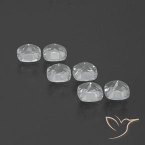 Pedras preciosas de Topázio Branco natural de 3.05 ct, Almofada, VVS-VS