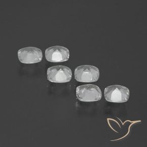 Pedras preciosas de Topázio Branco natural de 2.75 ct, Almofada, VVS-VS