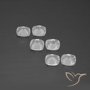 Pedras preciosas de Topázio Branco natural de 2.85 ct, Almofada, VVS-VS