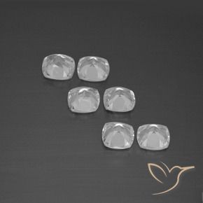 Pedras preciosas de Topázio Branco natural de 2.99 ct, Almofada, VVS-VS