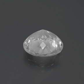 Topázio branco natural 5,31ct, corte redondo, VVS