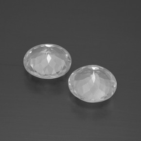 Pedras preciosas de topázio branco natural de 4,22 ct, corte redondo, VVS-VS