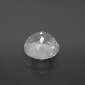 Topázio Branco claro Natural 4.55ct, Corte Redondo, VVS-VS