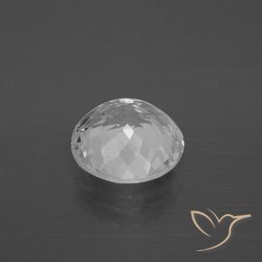 Topázio Branco Natural 4.30ct, Redondo, VS