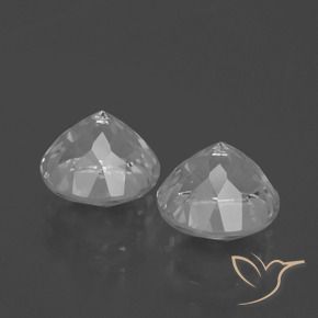 Pedras preciosas de Topázio Branco claro natural de 4.83 ct, Redondo, VS