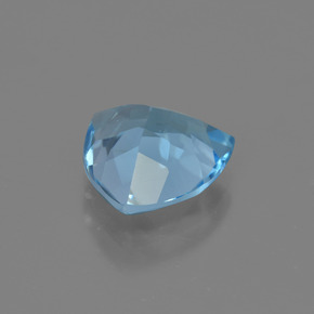 Topázio Céu azul Natural 3.44ct, Trilhão, VVS-VS