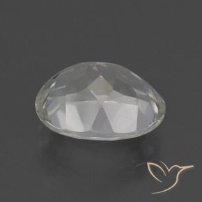 Topázio branco quente Natural 4.87ct, oval, VS