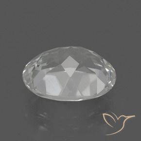 Topázio Branco claro Natural 4.58ct, oval, VS