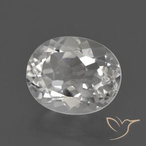 Topázio Branco Natural 3.50ct, oval, VS
