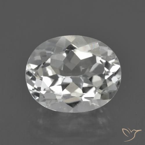 4.88ct Natural Branco Topázio, oval, VVS-VS