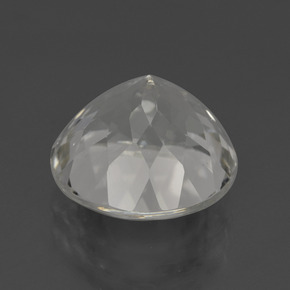 Topázio branco natural 7,00ct, corte redondo, VS