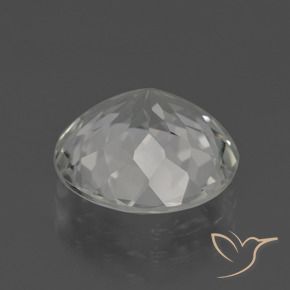 Topázio branco quente Natural 5.51ct, Corte Redondo, VVS