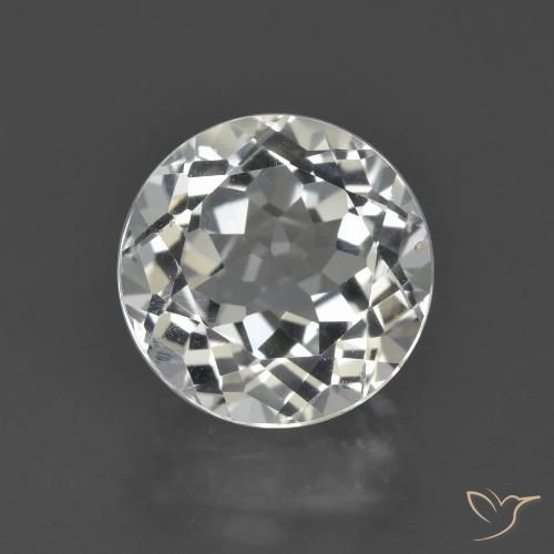 4.81ct Natural branco quente Topázio, Redondo, VS