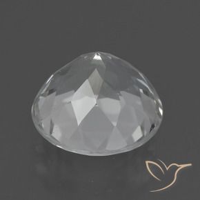 Topázio Branco Natural 5.50ct, Redondo, VVS