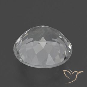 Topázio Branco claro Natural 4.81ct, Redondo, VVS-VS