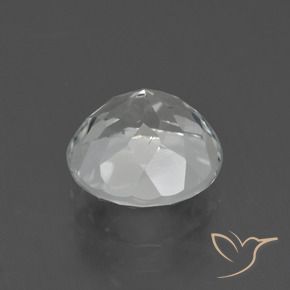 Topázio branco quente Natural 3.15ct, Redondo, VS