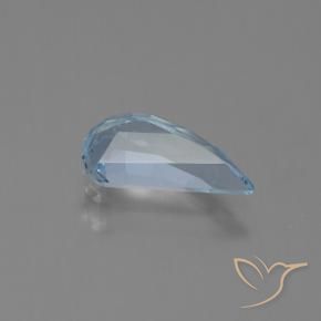 Topázio Céu azul Natural 1.32ct, Chique, VVS-VS