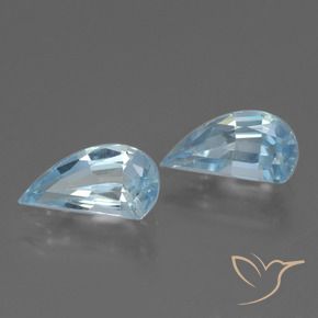 Pedras preciosas de Topázio Céu azul natural de 2.83 ct, Chique, VVS-VS