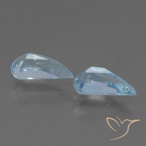 Pedras preciosas de Topázio Céu azul natural de 2.83 ct, Chique, VVS-VS