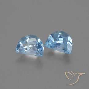 Pedras preciosas de Topázio Azul Suíço natural de 2.05 ct, Chique, VVS-VS