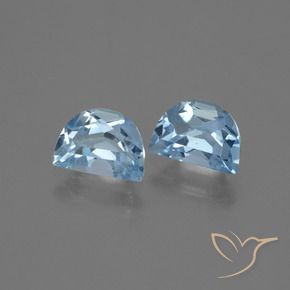 Pedras preciosas de Topázio Azul Suíço natural de 2.14 ct, Chique, VS